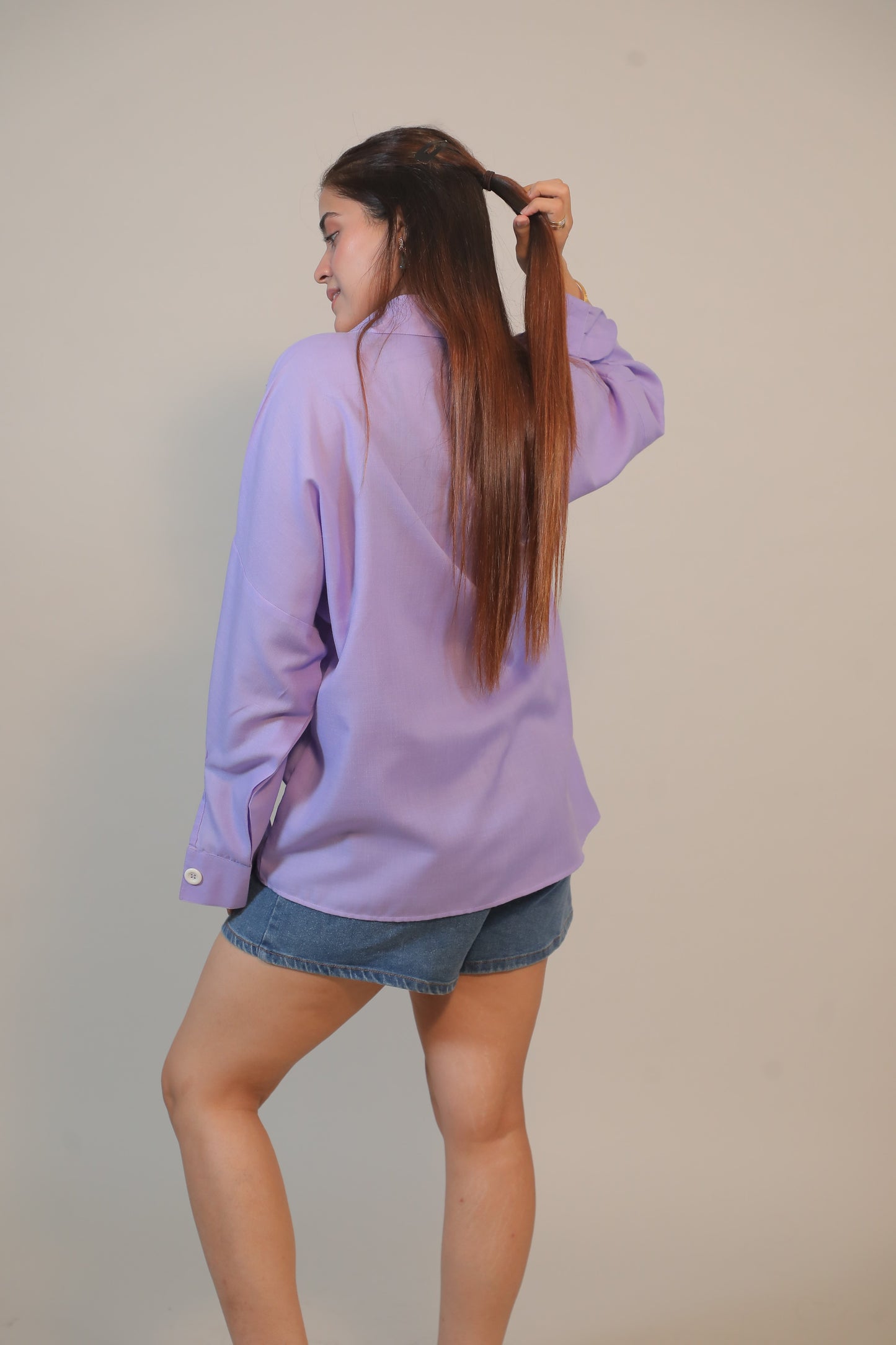 Lavender Line Shirt