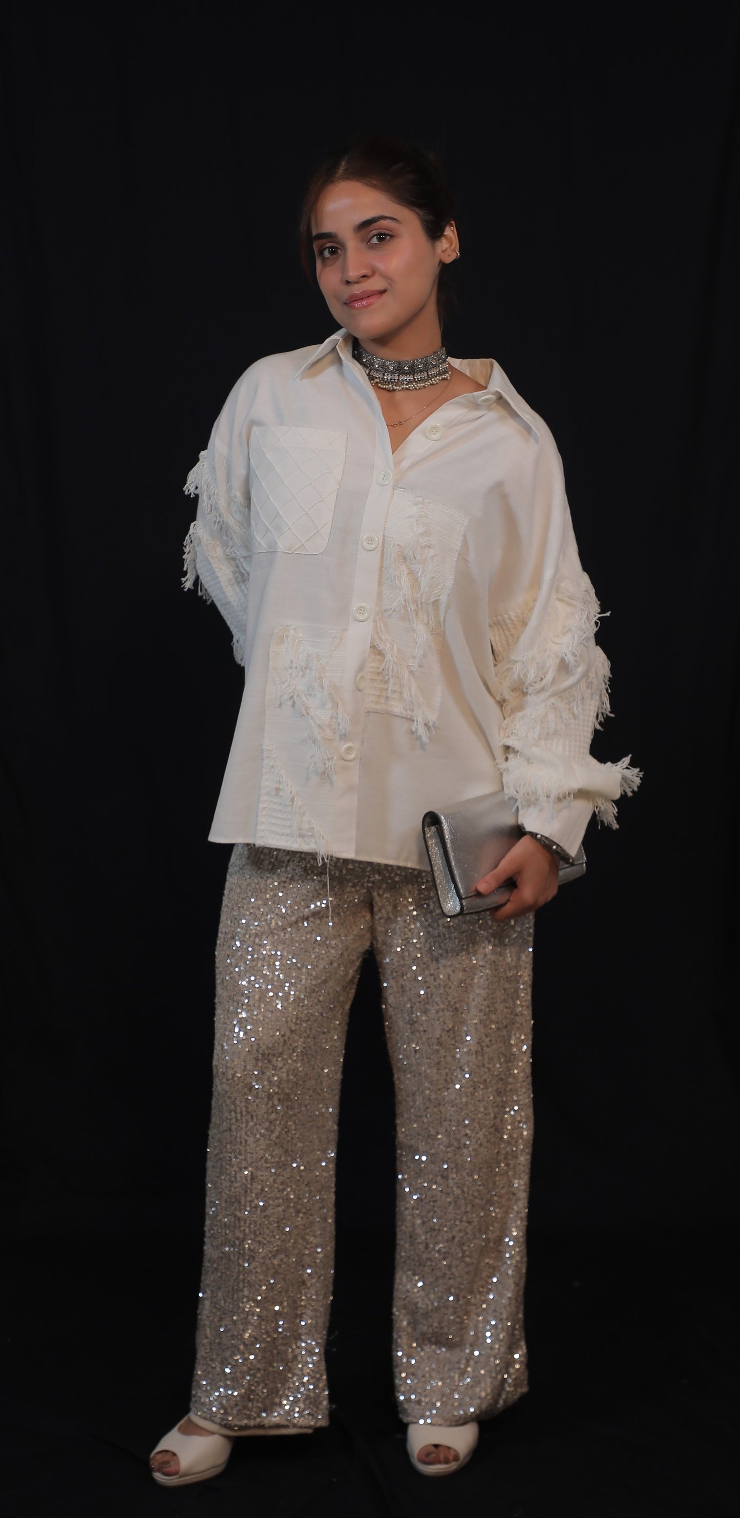 Moonlit Fringe Shirt