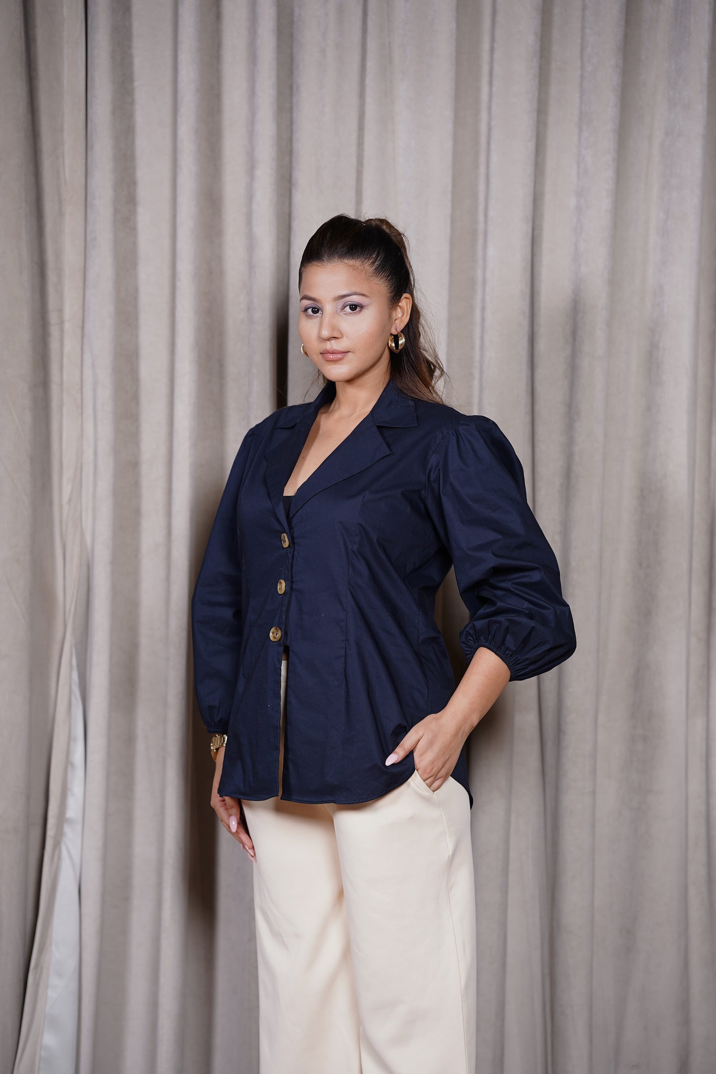 Midnight Blue Shirt