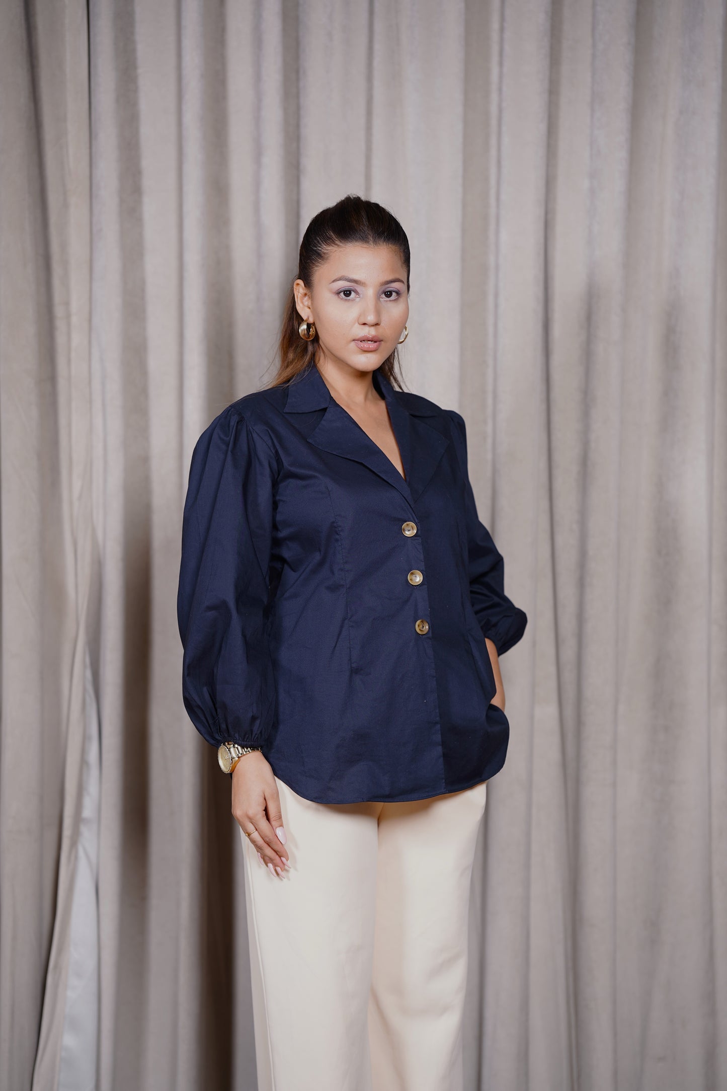Midnight Blue Shirt