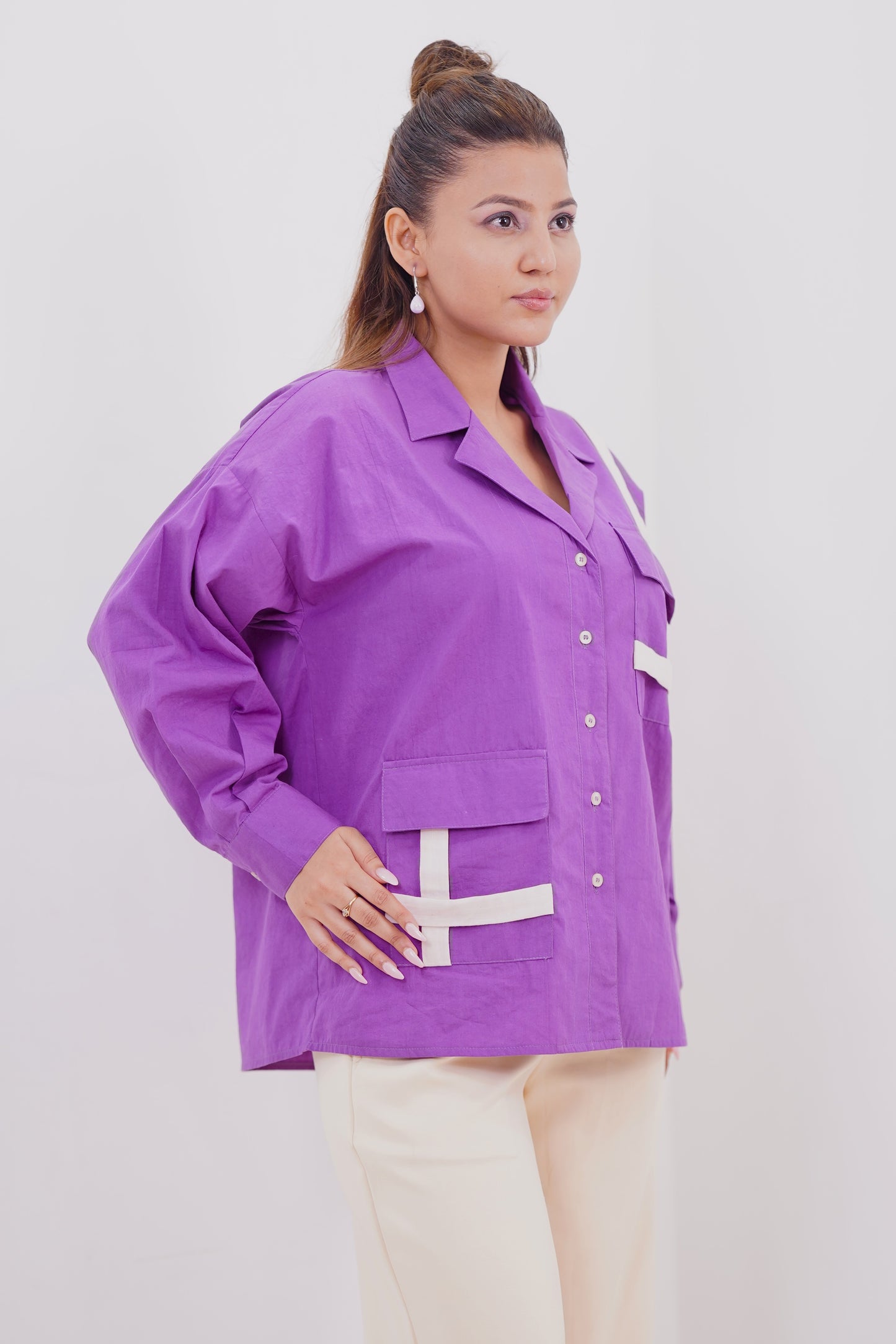 Violet Dash Shirt