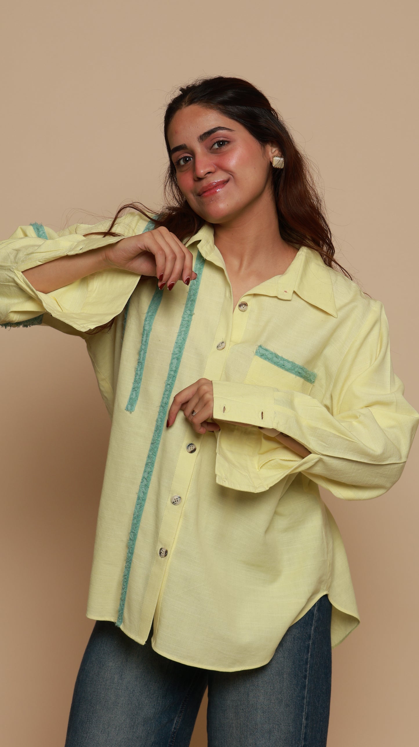 Lemon Stripe Shirt