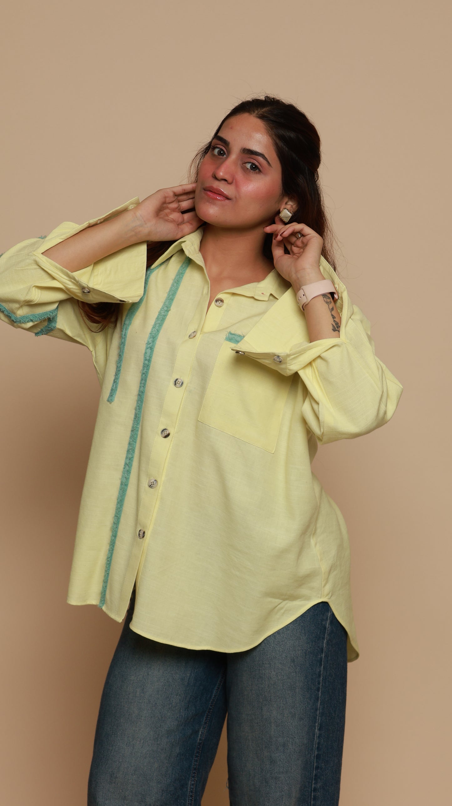 Lemon Stripe Shirt