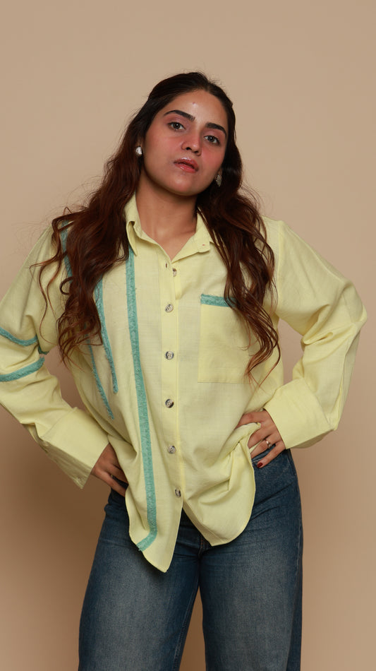 Lemon Stripe Shirt