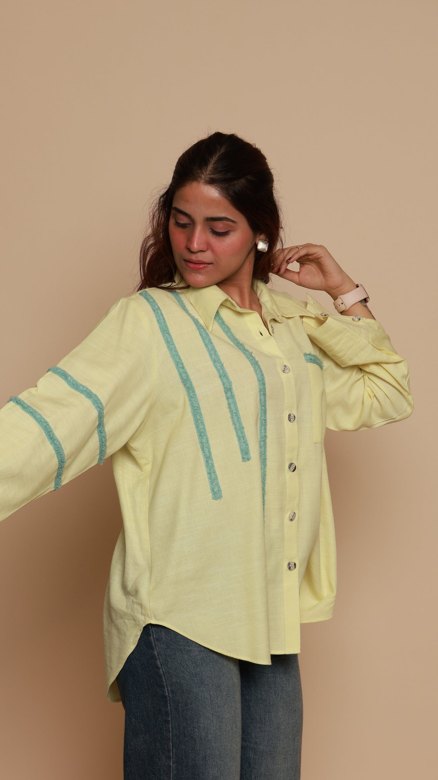 Lemon Stripe Shirt