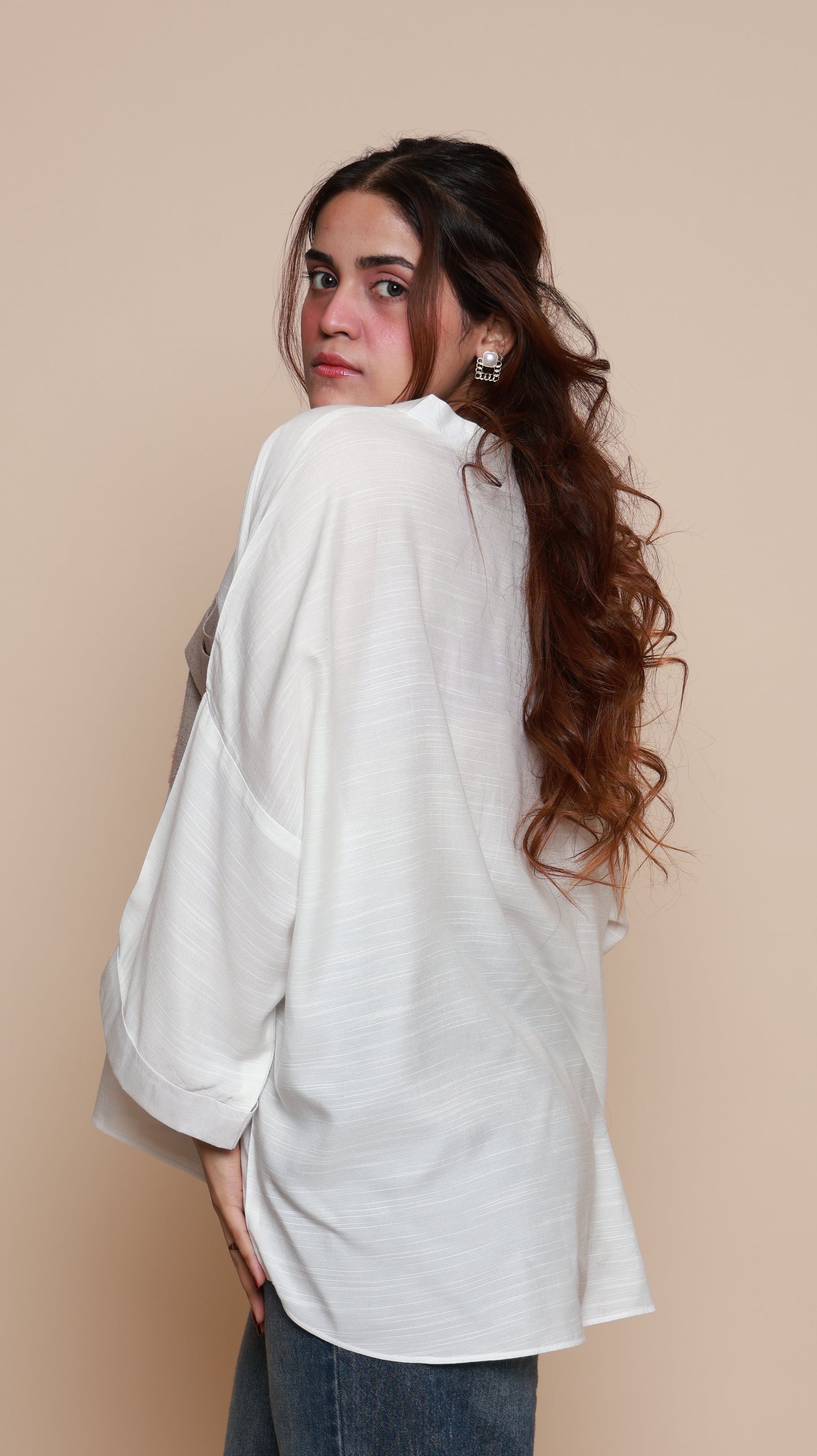 White Panel Shirt
