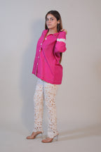 Fuchsia Frame Shirt