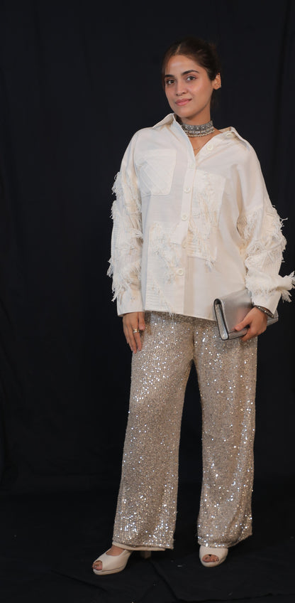 Moonlit Fringe Shirt