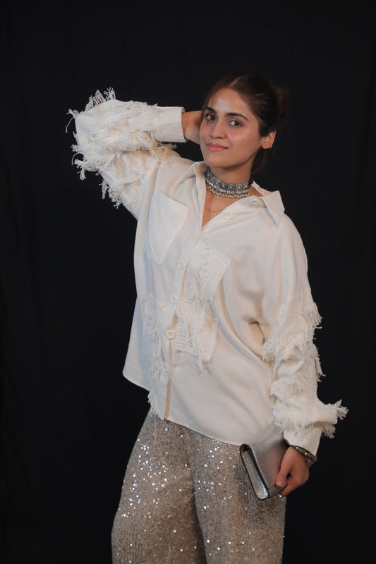 Moonlit Fringe Shirt