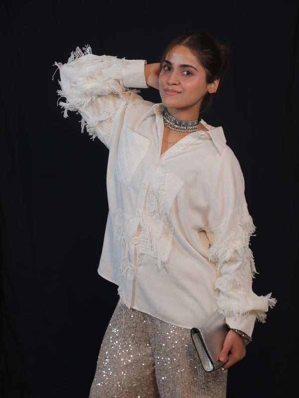 Moonlit Fringe Shirt