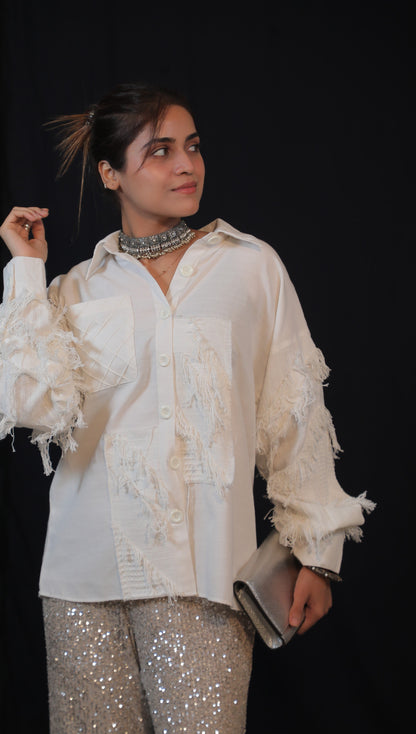 Moonlit Fringe Shirt