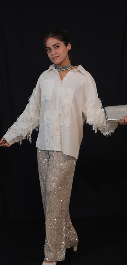 Moonlit Fringe Shirt