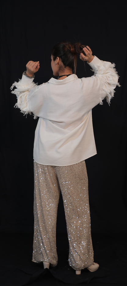 Moonlit Fringe Shirt