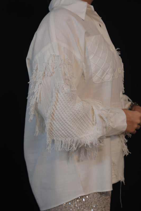 Moonlit Fringe Shirt