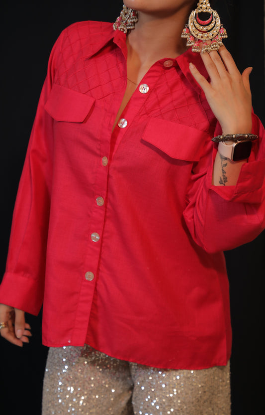 Crimson Aura Shirt