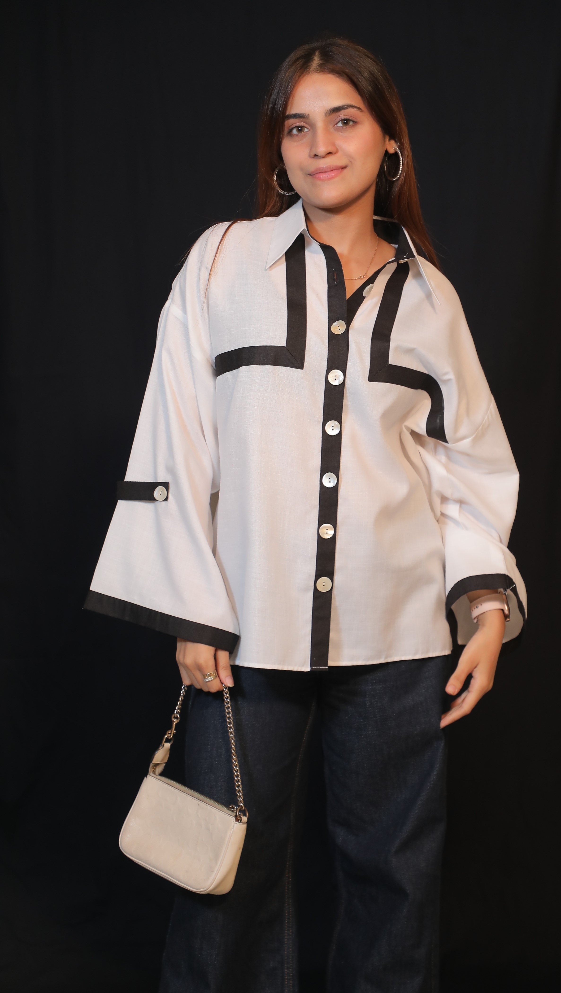 Black Tie Shirt