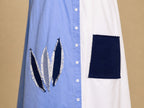 Skyline Patch Shirt Dress