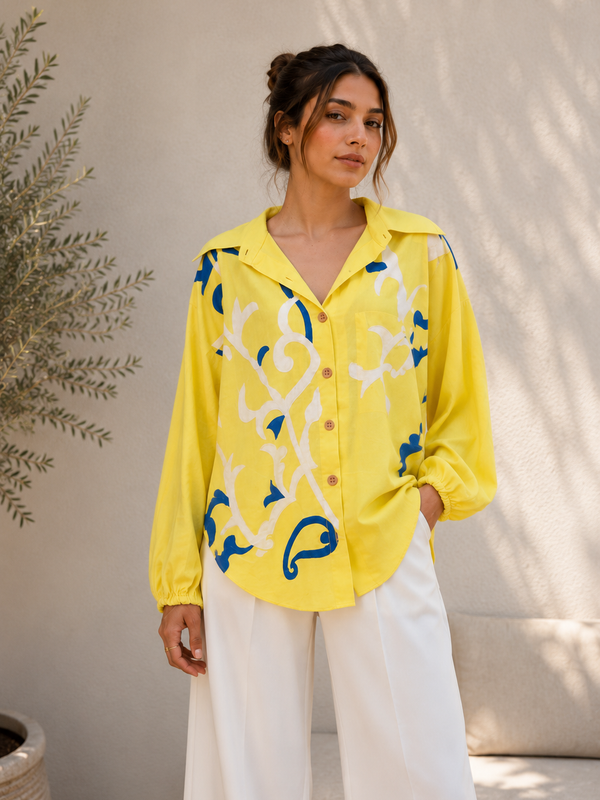 Sun Muse Embroidered Shirt