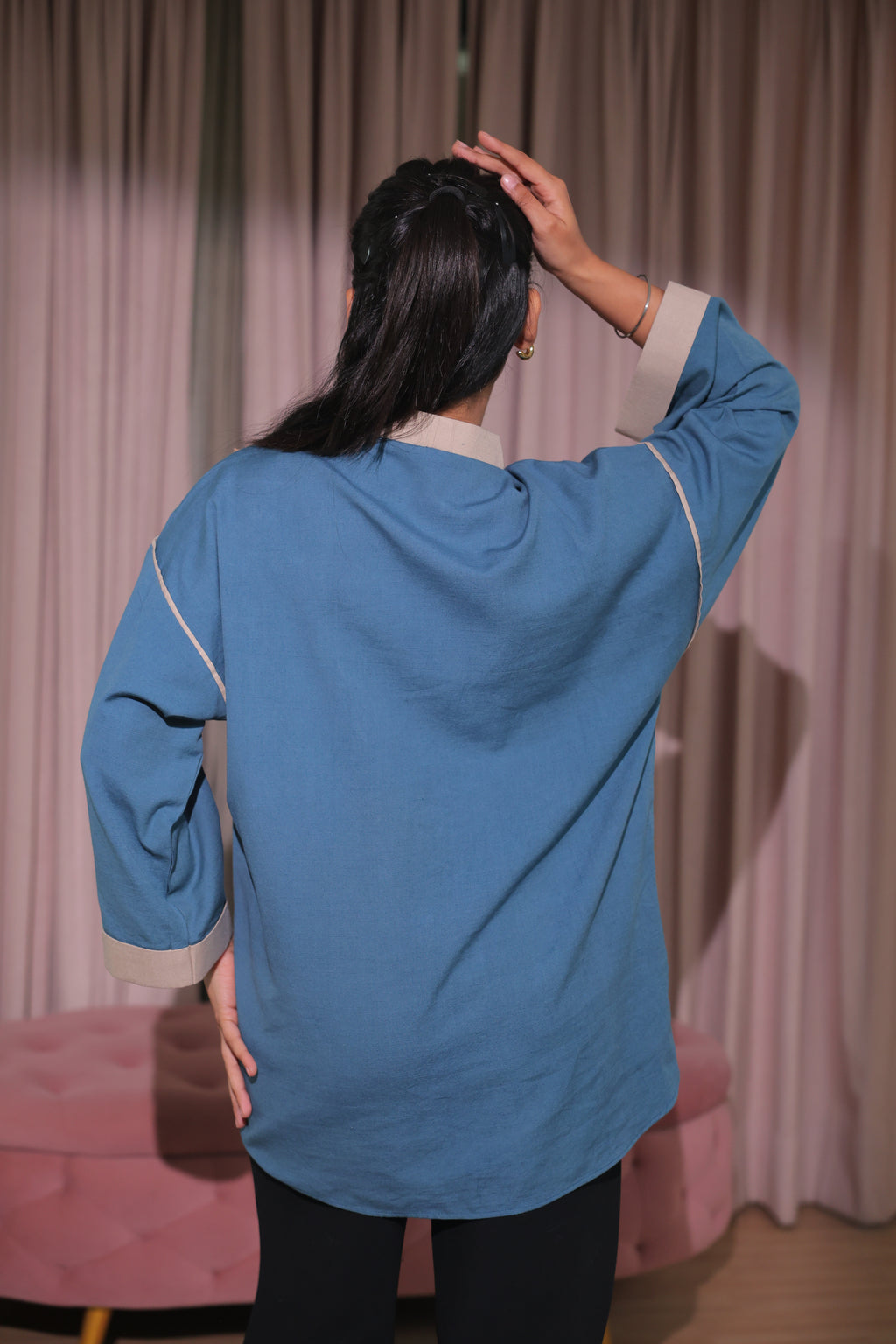 Azure Patch Shirt