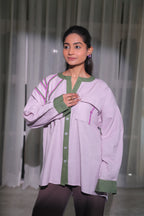 Lavender loop shirt