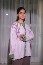 Lavender loop shirt