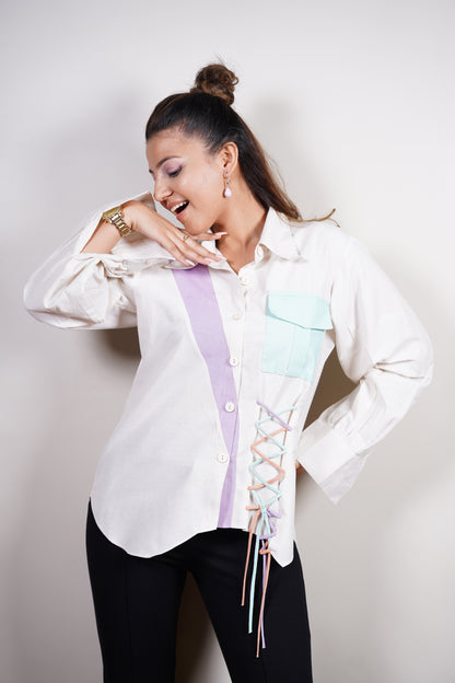 Ivory Tangle Shirt