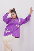 Violet Dash Shirt