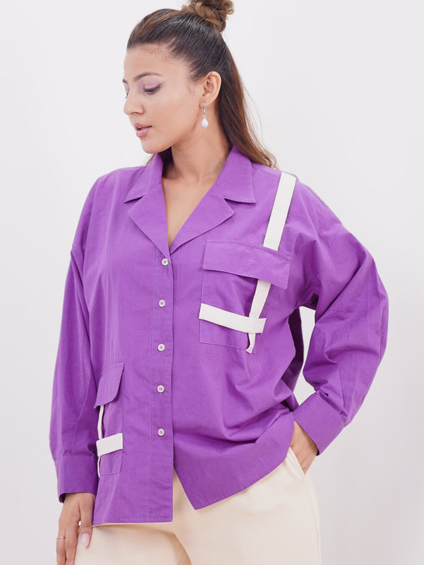 Violet Dash Shirt