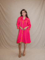 Neon Muse Shirt Dress
