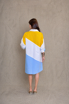 Starlit Horizon Shirt Dress