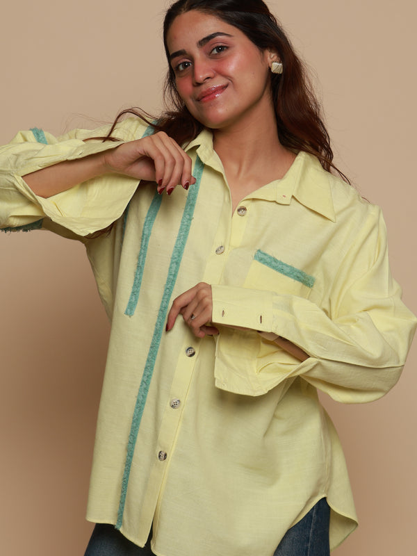 Lemon Stripe Shirt