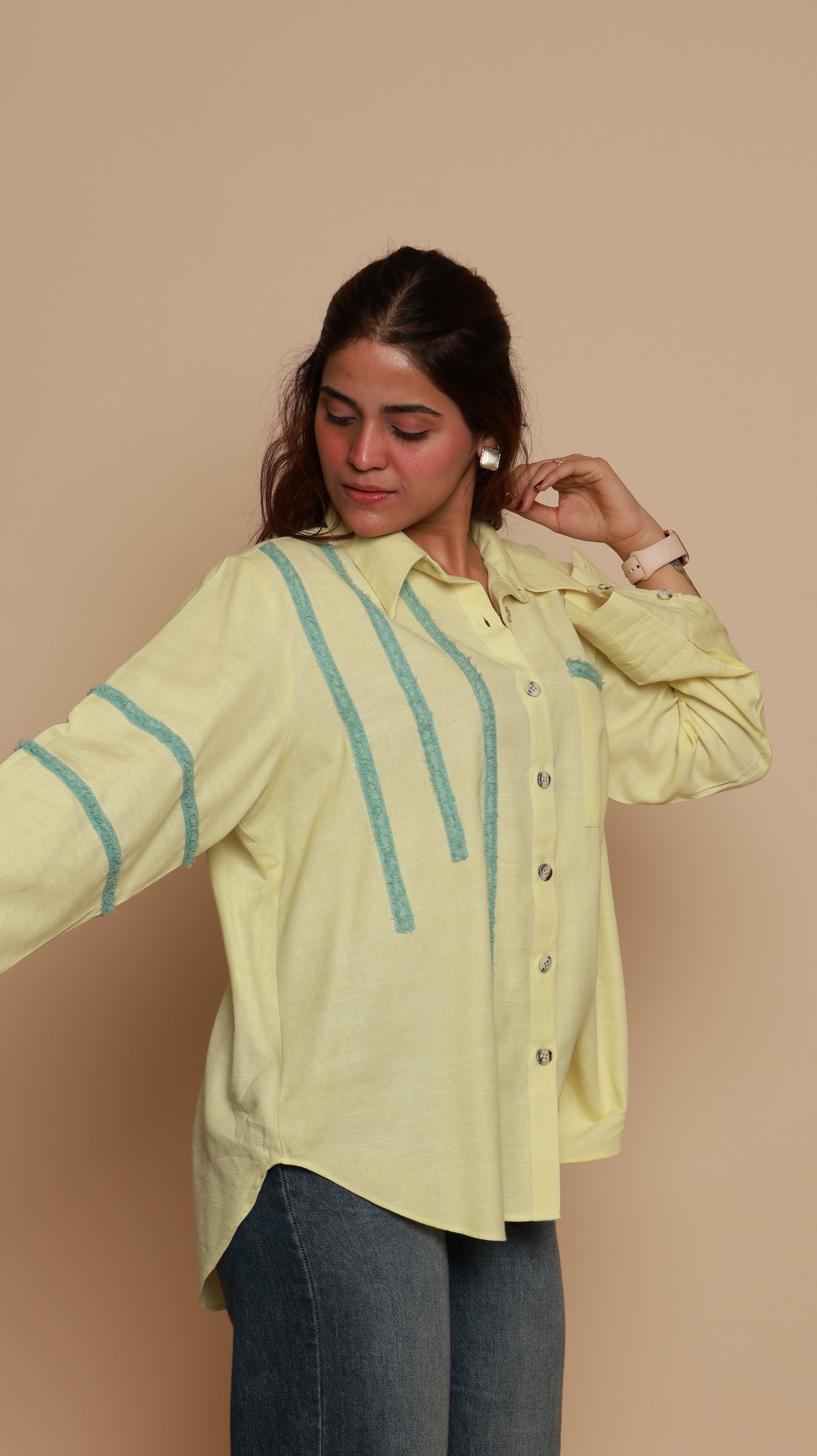 Lemon Stripe Shirt