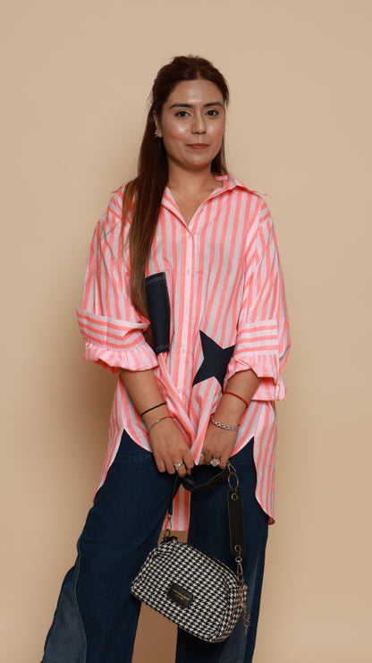 Stripe Pop Shirt