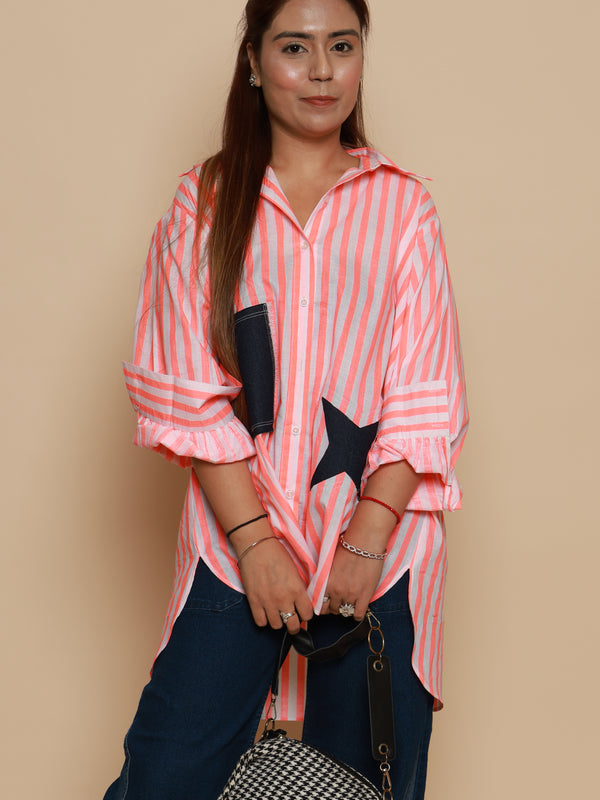 Stripe Pop Shirt