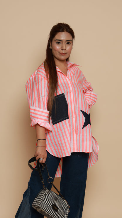 Stripe Pop Shirt