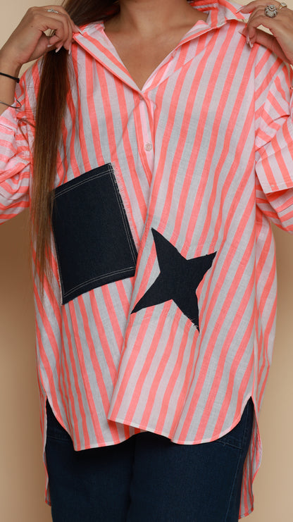 Stripe Pop Shirt