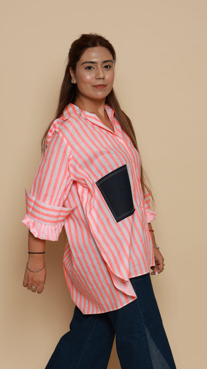 Stripe Pop Shirt