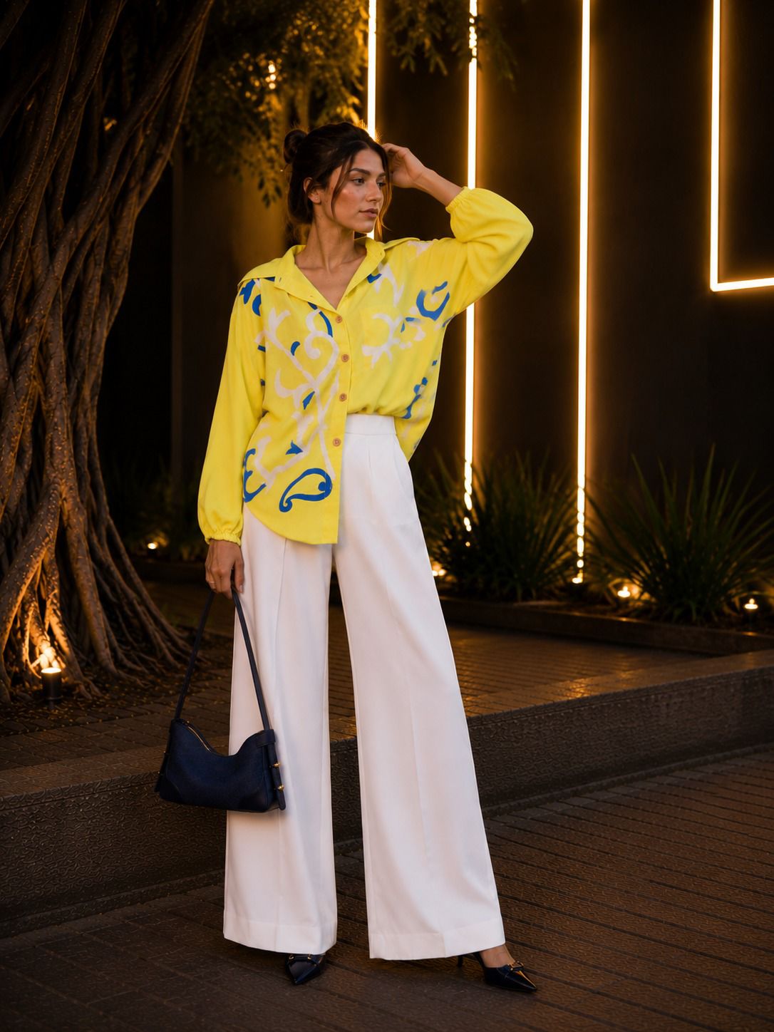 Sun Muse Embroidered Shirt