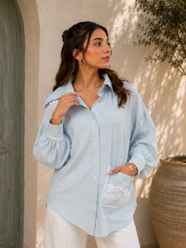 Skylark Embroidered Shirt