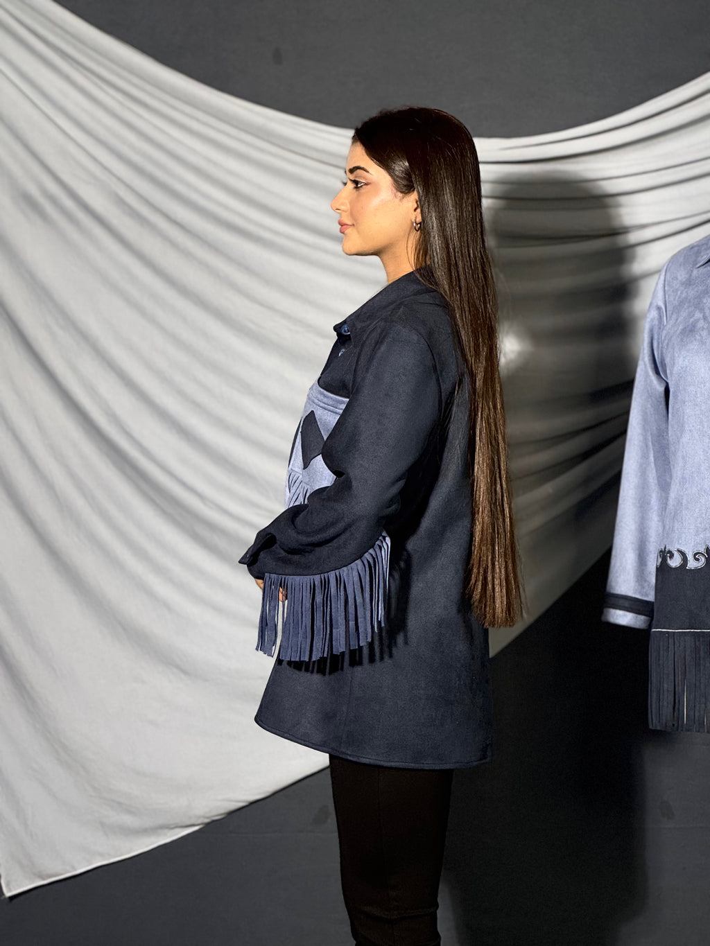 Saddle Fringe Shirt