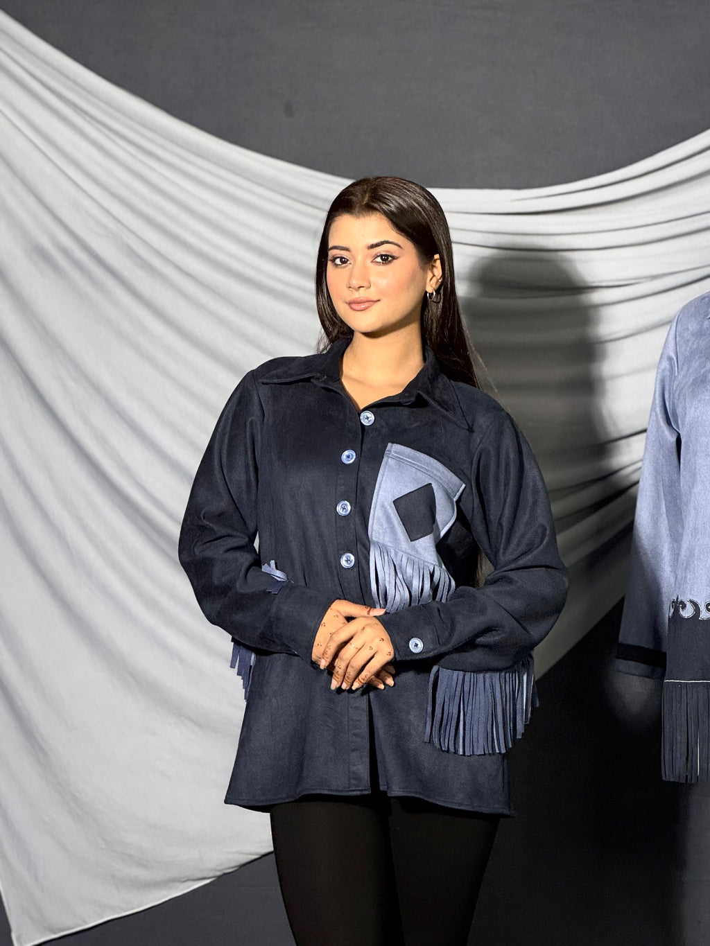 Saddle Fringe Shirt