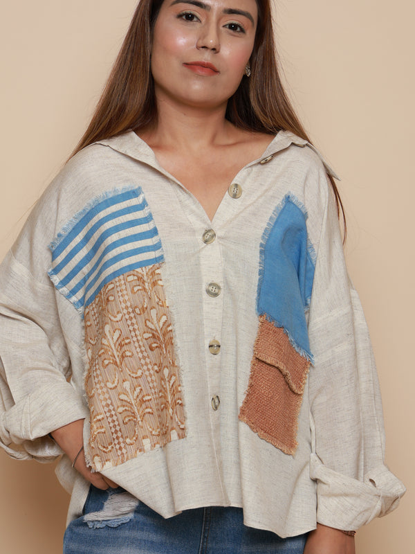 Canvas Beige Shirt
