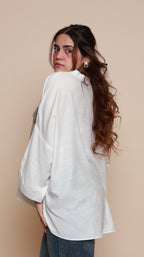 White Panel Shirt