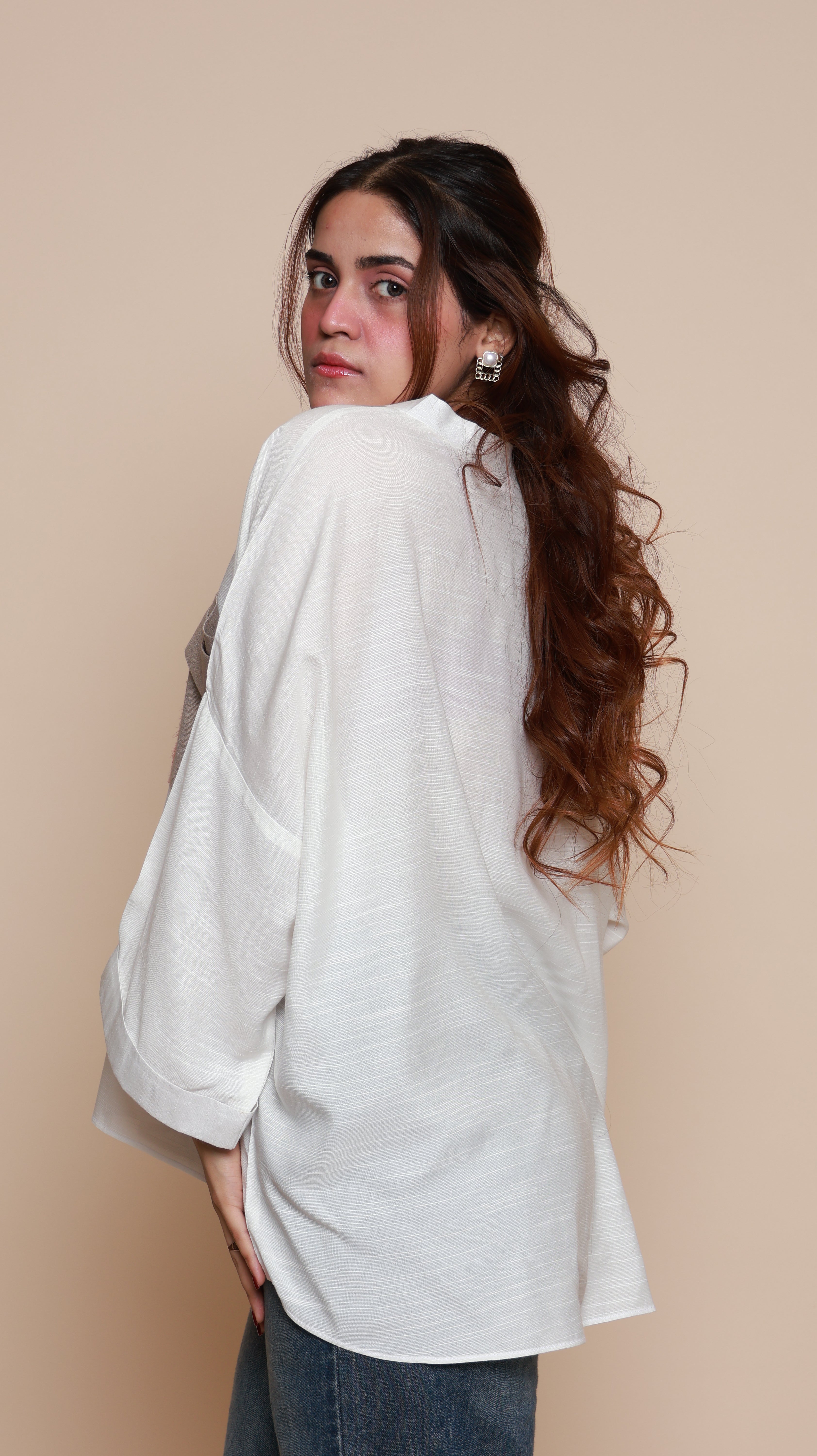 White Panel Shirt