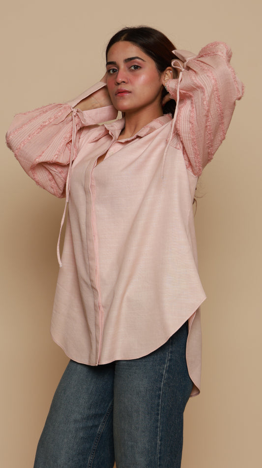Blush Sleeve Shirt