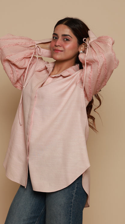 Blush Sleeve Shirt