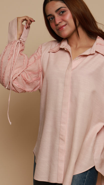 Blush Sleeve Shirt