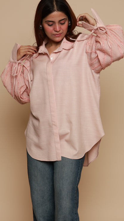 Blush Sleeve Shirt