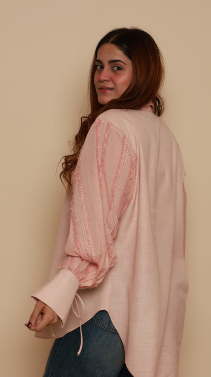 Blush Sleeve Shirt