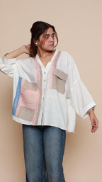 White Panel Shirt